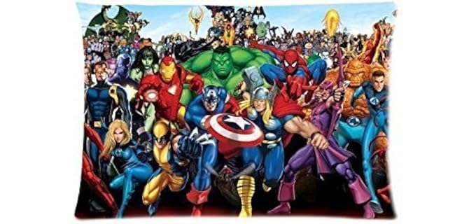 Mogui Custom Marvel Pillowcase