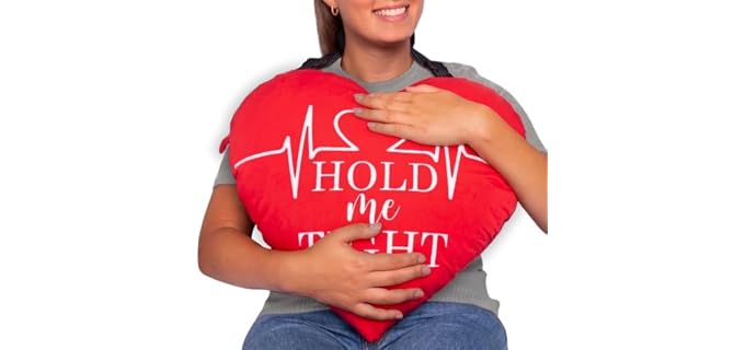 Moyoama Open Heart Washable Adjustable Pillow