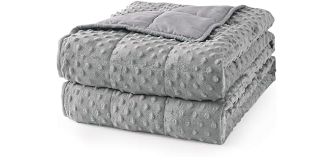 Mr. Sandman Weighted Soft Washable Cooling Blanket