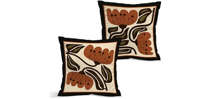 NaZaUK Boho Soft Washable Pillow Cover