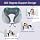 Napfun Classic Contoured Memory Foam Travel Pillow