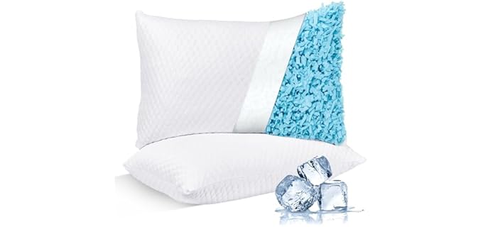 Ntcoco Classic Adjustable Shredded Memory Foam Pillow