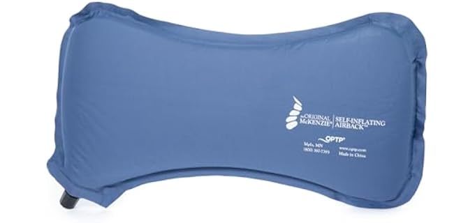 OPTP McKenzie Self-Inflating Travel Lumbar Pillow