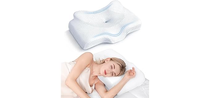 Osteo Cervical Contoured Adjustable Memory Foam Pillow