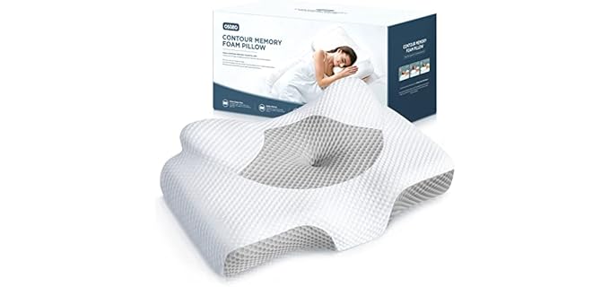 Osteo Cervical Adjustable Contoured Memory Foam Pillow