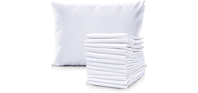 Pacific Linens White Thread Pillowcase
