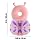 PandaEar Baby Head Plush Washable Contoured Adjustable Pillow