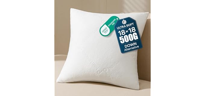 Phantoscope 18x18 Throw Inserts Pillowcase