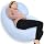 Pharmedoc Pregnancy C-Shaped Adjustable Body Pillow