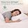 PlushDeluxe Waterproof Plush Washable Hypoallergenic Pillow Protector