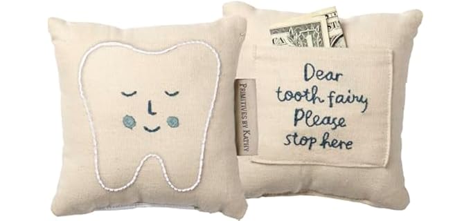 Primitives by Kathy Dear Tooth Soft Pillow