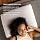 Purple DreamLayer Hug Contoured Adjustable Memory Foam Pillow