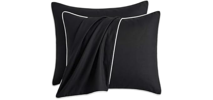 Q&J Fabric Co Corded Soft Washable Pillowcase