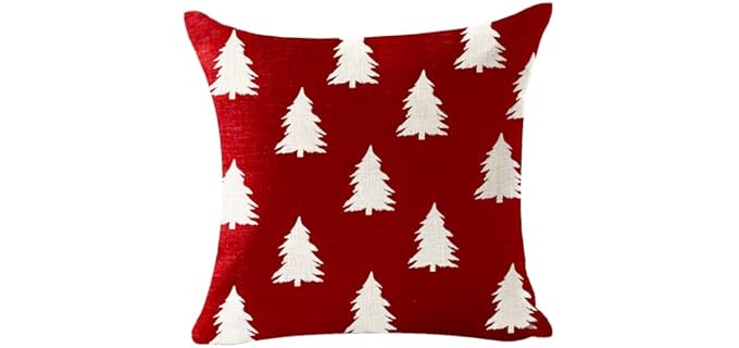 Qinu Keonu Happy Winter Pillow Cover