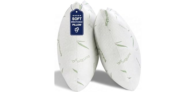 Roumea Classic Plush Washable Down Alternative Pillow