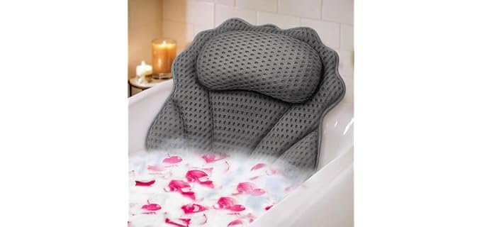 Ruvince Bath Bathtub Soft Pillow