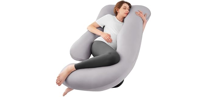 Sasttie Pregnancy Cooling Down Alternative Body Pillow