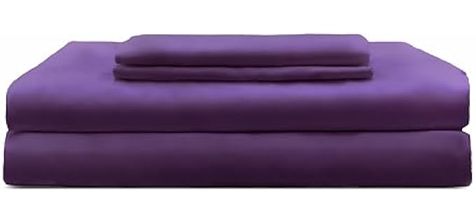 Sheets & Giggles Eucalyptus Lyocell Soft Hypoallergenic Cooling Sheet Set