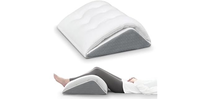 Shinnwa Knee Wedge Shredded Memory Foam Wedge Pillow