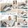 Shinnwa Knee Wedge Shredded Memory Foam Wedge Pillow