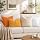 Simmore Fall Cream Soft Plush Washable Pillow Cover