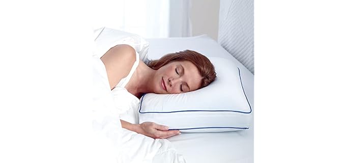 Sleep Innovations Ventilated Cooling Gel Memory Foam Pillow