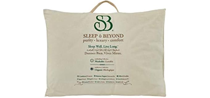 Sleep and Beyond Organic myMerino Wool Pillow