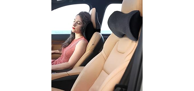 Sprfufly Make Relaxing Contoured Adjustable Memory Foam Pillow