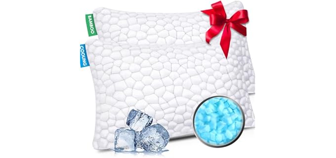 Supa Modern Cooling Adjustable Shredded Memory Foam Pillow