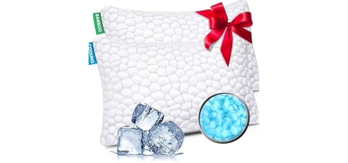 Supa Modern Cooling - Adjustable Shredded Memory Foam Pillow Supa Modern Cooling Adjustable Shredded Memory Foam Pillow