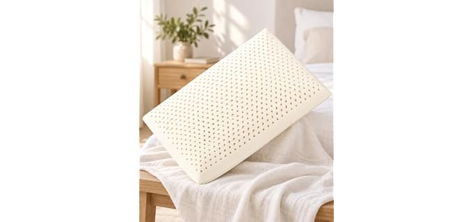 TalatexHome Talatex Firm Contoured Latex Pillow