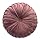Teieas Round Plush Washable Long Throw Pillow