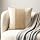 The HomeCentric Ecru Jute Pillow Cover