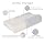 Tiersini Low-Profile Natural Firm Plush Contoured Latex Pillow