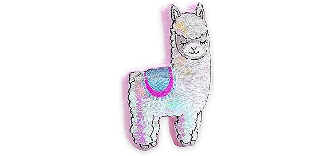 Top Trenz Reversible Sequin Plush Pillow
