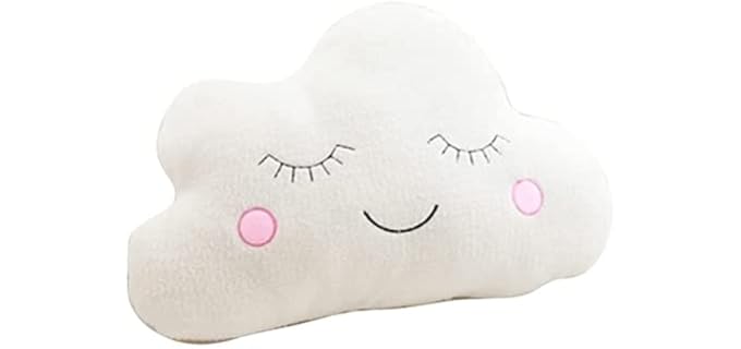 Uewidiod Star Moon Plush Pillow