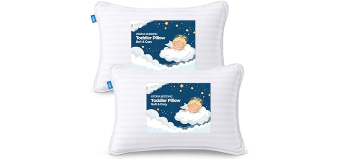Utopia Bedding Toddler Soft Travel Pillow
