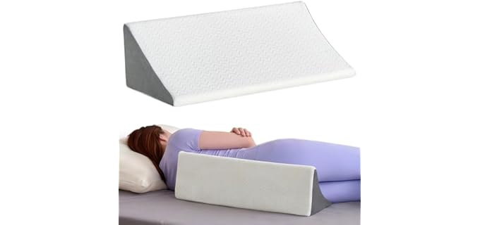 Vekkia Wedge Contoured Washable Wedge Pillow