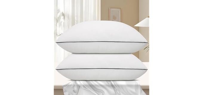 Vorouhals Hotel Collection Plush Cooling Down Alternative Pillow