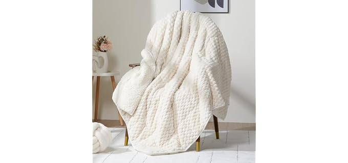 Wemore Fleece Weighted Soft Plush Blanket