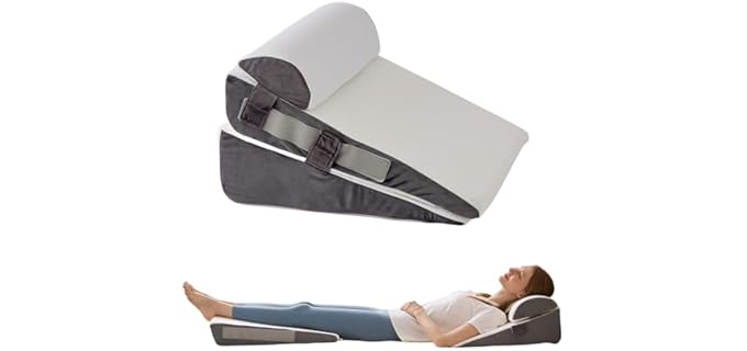 Wgakced Classic Adjustable Memory Foam Wedge Pillow