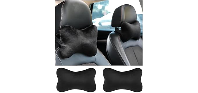 YGDMD 2PCS Car Headrest Pillow