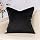 Yangest Black Square Soft Pillow Cover