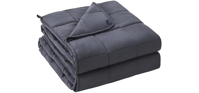 Yescool Weighted Throw Washable Cooling Blanket