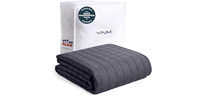 YnM Weighted Washable Cooling Blanket