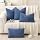 Yosodeko Denim Blue Soft Washable Pillow Cover