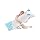 Yz Home Long Shredded Memory Foam Body Pillow