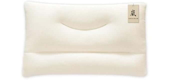 ZENURAH Natural Buckwheat Hulls Pillow