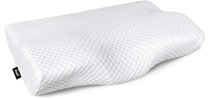 Zamat Cervical Contoured Adjustable Memory Foam Pillow
