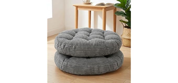 Zen Shi Fu Classic Contoured Memory Foam Floor Pillow